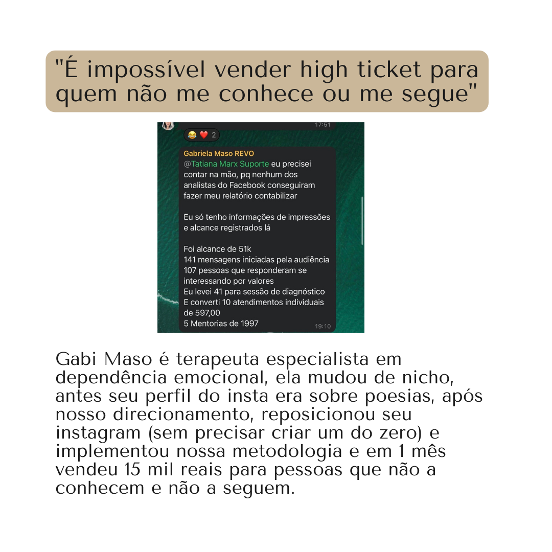 Depoimento real de Gabriela Maso