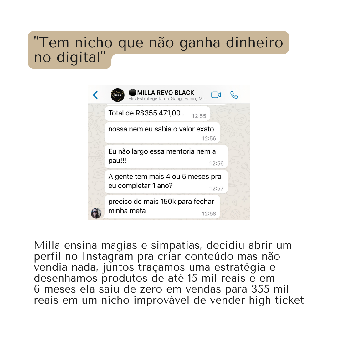 Depoimento real de Milla